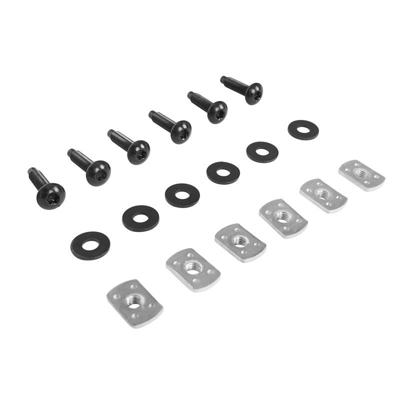 Hooke Road TJ Hardtop Bolt & Nut Replacement Kit for Jeep Wrangler TJ 97-06 - Set of 6 - Image 3